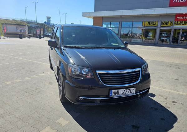 Chrysler Town &amp; Country cena 57500 przebieg: 183000, rok produkcji 2014 z Mława małe 191